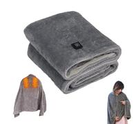 Heated Blanket | Warming Blanket | USB Electric Warming Throw Shawl | for Women Body Back Shoulder Neck Adults Bed Office Winter Camping Travel