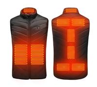 Heated Body Warmer Ladies Men, Heated Vest Heating Jacket With Usb Rechargeable Electric Thermal Vest, Winter Warm Lightweight Heating Gilet For Hunting, Outdoor, Skiing