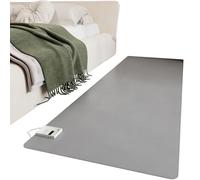 Heated Carpet Floor Mat, Electric Infrared Under Desk Heater, Waterproof, 12 Hour Timer for Office and Home Use