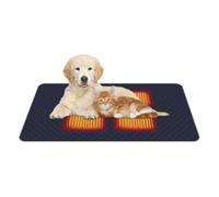 Heated Cat Bed - Cat Heating Pad, Fast Heating Bed | Plush Electric Pet Bed, USB Adjustable Heating Pad for Dogs, T Pad