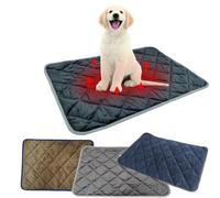 Heated Cat Bed, Dog Heating Pad, Self-Heating Pet Pad for Dogs & Cats, Waterproof Extra Warm Thermal Pet Pad, Winter Warmth Solution for Indoor Outdoor Pets (C)