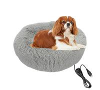 Heated Cat Bed Warmer - Thermal Pet Rest Mattress, Winter Nap | Smart Constant Heat Distribution Structure, Detachable Cleaning Friendly Soft Fleece Layer with Chew Resistant Power Cord S