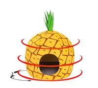 Heated Cat Bed with Cover - Temperature Adjustable Pet House with USB Power & Timer | Soft Warming Bed for Cats and Small Animals, Closed Winter Nest for Kittens from up to