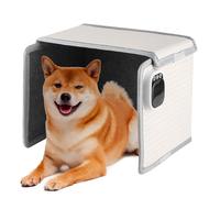 Heated Cat Cave Indoor - Waterproof Foldable Warm Adjustable Pet Nest - Small Dog Warming Tent | for Dorm Office Apartment Bedroom Living Room Balcony