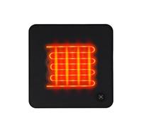 Heated Chair Cushion, 3 Levels USB Charging Portable Heating Pad - Heat Pad for Stadium Seats, for Car, Office, Camping, Fishing, Outdoor and Picnic