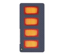 Heated Chair Pad - Cordless Electric 3 Settings Warmer | Outdoor Seat Warmer Bleacher Heater for HIPS Waist Shoulders Back Mom Dad Home Office Stadium Bleacher Hunting Fishing