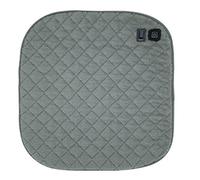 Heated Chair pad, USB Powered, Soft, seat Warmer for Office Chair, 3 Heating Levels, Washable, for Office Chairs, Rocking Chairs, Computer Chairs(Grey)