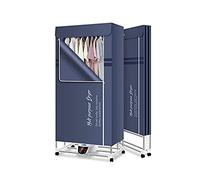 Heated Clothes Airer with Cover, 3-Tier Folding Drying Rack, Indoor Energy Saving with Remote Control for Home and Apartment, Deluxe Design