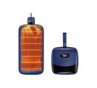 Heated Clothes Dryer, Portable Foldable Rapid Drying Disinfection Intelligent Timer Mute Design, 10-15kg Capacity, Ideal for Home Travel Apartments (Blue-3)