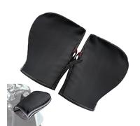 Heated Cycling Handlebar Gloves - With Reflective Strips, Windproof And Water Resistant Covers, Motorcycle Handlebar Covers | For Urban Driving Daily Commuting And Sports Al Ai