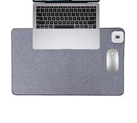 Heated Desk Pad - Waterproof Overheat Protection Mat, Quick Heating Mouse Mat, Lightweight Comfortable Desktop Warmer | Winter Heating Pad for Office Typing Game Home Dormitory Apartment Study