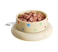 Heated Dog Feeder - Heated Thermostatic Electric Pet Feeder, Water Resistant Container, Hydration er Animals Insulated Feeder Equipment