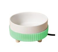 Heated Dog Water Bowl - Thermostatic Dish | Quick Heating Cat Water Fountain | Energy Efficient Feature | Provides Fresh Water Function | for Pets | Perfect for Dogs, Cats, Puppy Use