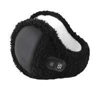 Heated Earmuffs - 3 Level Temperature, Warm Fleece Wool Lining | Rechargeable Ear Warmers, Foldable Auto Power-Off | Winter Outdoor Activity Gift For Women Activities Muffs Multiple Uses