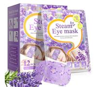 Heated Eye Mask,12 Pairs Steam Eye Mask,Heated Eye Mask For Dry Eyes,Eye Masks For Puffy Eyes,Self Heating Eye Mask,Heating Disposable Space Eye Masks For Dark Circles And Relieve Eye Fatigue