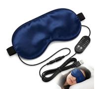 Heated Eye Mask for Dry Eyes Syndrome Silk Electric USB Warm Eye Compress
