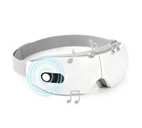 Heated Eye Mask for Migraine & Dry Eye Relief, Bluetooth Sleep Eye Mask with Heat & Vibration Massage, 6 Modes Relaxing Eye Massager, 180° Foldable Portable, Great Gift for Men, Women, Mom, Dad