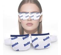 Heated Eye Mask & Microwavable Eye Compress | Gentle Steam Heat for Eye Comfort 1pc White