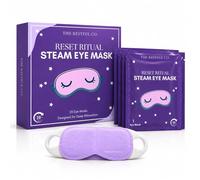 Heated Eye Mask - Reset Ritual Self Heating Steam Eye Masks for Dry Eyes & Tired Eyes, Lavender Scented Warm Eye Mask for Sleep, Relaxation, Travel & Screen Fatigue, No Microwave Needed, 20 Pack