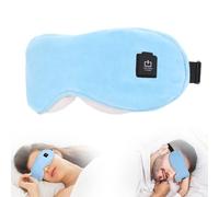 Heated Eye Masks for Dry Eyes - Rechargeable Warm Compress with 3 Temp Settings & Timer Shutdown Removable and Washable Eye Heating Pad for Stye Blepharitis Chalazion Improved Sleep