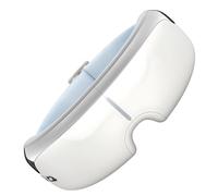 Heated Eye Massager with Wireless Music, 5 Modes, 107.6 F 42 C Constant Warmth, Vibration Massage, Eye Steamer for Dry Eye, 900 mAh Battery, Type C Charging Port