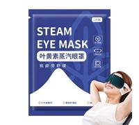 Heated Eye Pad - Heating Eye Patch for Travel - Light Blocking Steam Blindfold for Care Sleep Relaxation Meditation Travel Nighttime Airplane Flight