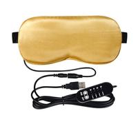 Heated Eye Patch - Cozy Therapeutic Mask, Adjustable Temperature Control Design | Reusable Electric Eye Warmer, Ideal Moist Heat Pad for Relaxation Stress Reduction Night Rest