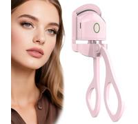 Heated Eyelash Curler - 2-Level Temperature Adjustment, Type-C Rechargeable mini Eyelash Curler, 8-Second Quick Heating, 24-Hour Lasting curl, Easily Creating Natural and Beautiful Eyelashes