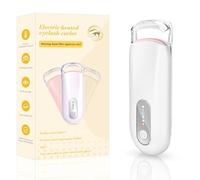 Heated Eyelash Curler - 2-Level Temperature Adjustment, Type-C Rechargeable mini Eyelash Curler, 8-Second Quick Heating, 24-Hour Lasting curl, Easily Creating Natural and Beautiful Eyelashes