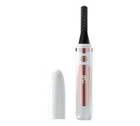 Heated Eyelash Curler, 2025 New Electric Eyelash Curler, Portable USB Type-C Makeup Tools for Travel,Women (White)