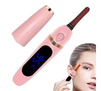 Heated Eyelash Curler - 3 Temperature Settings,Rechargeable Lash Curler - for Girls Ladies Beginners Travelers Performers Brides Office Wedding Home Travel Gym Special Event