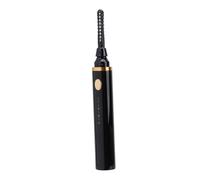 Heated Eyelash Curler, Electric Eye Lash Curlers with 3 Temp Settings, Long Lasting Rechargeable Mini Heated Eyelash Curler for Women Makeup Tool (Black)