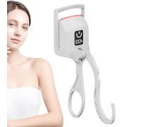 Heated Eyelash Curler - Electric Eyelash Curler, USB Rechargeable Heated Eyelashes Curlers, Digital Power Display, Constant Temperature Control, Automatic Shut-Off, 24-Hour Long Lasting Curls