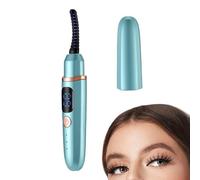 Heated Eyelash Curler - Electric Lash Curing Tool, Rechargeable Lash Curler for Women, Fast Heating to 160°f Long-Lasting Curl Compact Portable for Girls Ladies Brides Home Travel Wedding