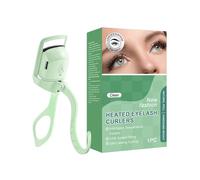 Heated Eyelash Curler Electric Lash Lift Beauty Tool Quick Heat Up Portable Makeup Accessory for Long Lasting Curl and Volume, Home, Travel, Salon, Makeup Studio, Photo, Wedding, Party, Dating Night