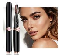 Heated Eyelash Curler - Eyelash Curlers Heated 3 Temperature Modes| Rechargeable Electric Eyelash Curler Pro| Heated Lash Curler for Women Heat up in 8s Anti-Burn Design-Black ER1