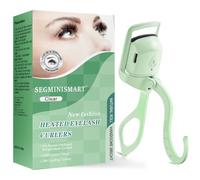 Heated Eyelash Curler, Fast Heat up Within 5s, 24 Hours Long Lasting, Rechargeable Electric Eyelash Curler, Temperature Control, Safe Anti-Burn Eyelash Curlers, Quick Natural Curling Eye Lashes