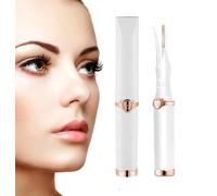 Heated Eyelash Curler for Women - 2025 New Electric Eyelash Curler for Instant Glam, USB Rechargeable 3 Heat Modes Natural Curling 24H Long Lasting Makeup Tool, White