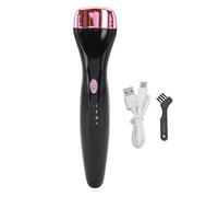 Heated Eyelash Curler, Long Lasting Electric Eyelash Curler Type C Rechargeable Lash Curler with Type C Charging Three Temperature Settings for Women (Black)