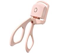 Heated Eyelash Curler, Mini Eyelash Curler with 2 Level Temperature Adjustment, 30s Quick Heating, USB Rechargeable, Long Lasting Curling Ability, Lash Tool for Natural Defined Eyes, Sweet Pink