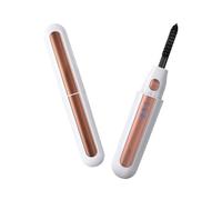 Heated Eyelash Curler, Portable Makeup Electric Eyelash Curling, Professional Heated Eye Lash Curler for Makeup Beauty Styling Curling Tools Beauty Tools for Women(White)