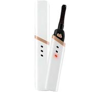 Heated Eyelash Curler, Professional Lash Curling Tool with Fast Heating, 3 Adjustable Temperature Settings, Waterproof, Long Lasting, Safe Silicone Design for Straight, Short or Stubborn Lashes