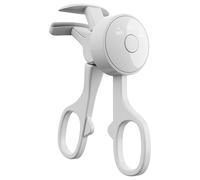 Heated Eyelash Curler, Rechargeable Mustache Curling Iron, 230mAh Portable Makeup Accessory, Reusable Curling Iron for Daily Use and Travel