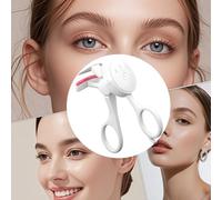 Heated Eyelash Curler - Small Lash Curling Tool | Long-Lasting Heated Eyelash Curler, Beauty Tool with 3 Temperature Settings for Women Daily Makeup Eye Care Cosmetic