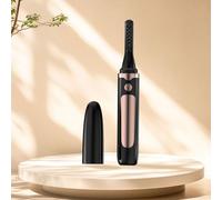 Heated Eyelash Curler USB-C Rechargeable, Heated Eyelash Curler, Mini Heated Lash Curler, Waterproof & Smudge Proof, Makeup Eye Lash Curlers Eyelash Curling, Finalize Eyelash Tool (Black)