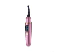 Heated Eyelash Curler USB-C Rechargeable Three For Temp Settings Portable | Advanced For Rapid Heating In 3 Seconds Ergonomic ABS Design Travel-friendly Size 300MAh For Battery For Daily Use