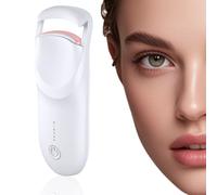 Heated Eyelash Curler with LED Display, Rechargeable Lash Curler with Adjustable Temperature, Auto-Off, Natural & Long-Lasting Curl