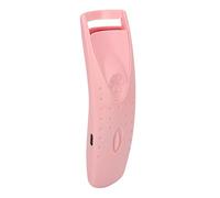 Heated Eyelash Curler with Silicone Pad Type C Charging Long Lasting Electric Eyelash Curler for Girls Pink - Safe and Easy Use for Lash Curling (Roseate)