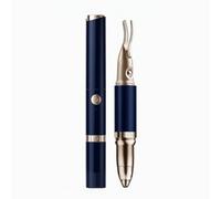 Heated Eyelash Curlers and Eyebrow Trimmer for Women, Electric Eyelash Curler with 2 Temperature Modes USB Rechargeable Lake Blue