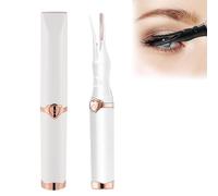 Heated Eyelash Curlers, Electric Eyelash Curler,Heated Lash Curler,Mini Portable Makeup Electric Eyelash Curling,USB Rechargeable Finalize Heated Eyelash CurlerHeated Eyelash Curlers (White)
